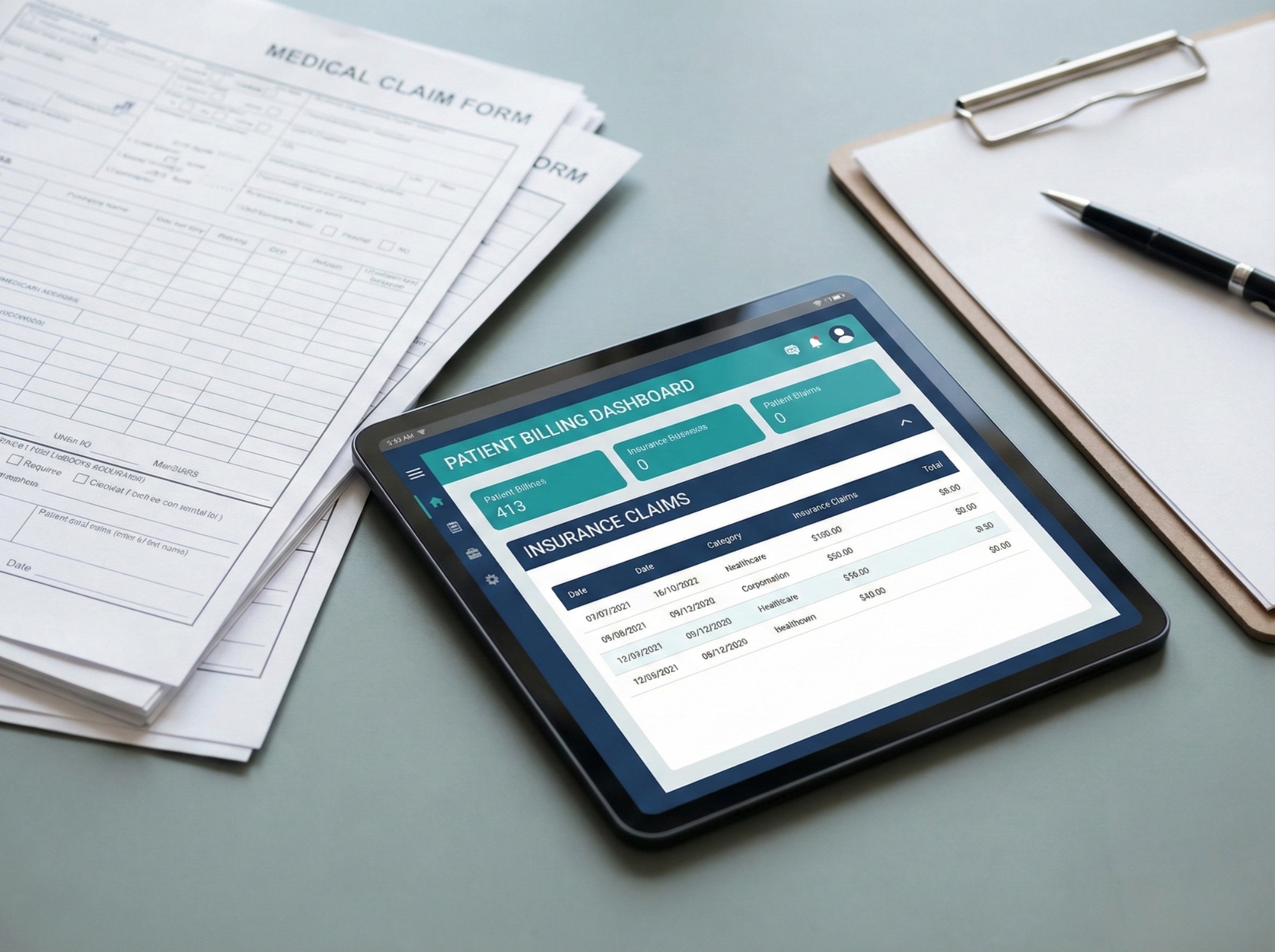Medical Billing Dashboard